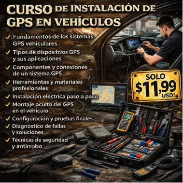 Curso de Instalación de GPS para Vehículos