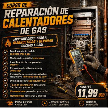Curso de Reparación de Calentadores de Gas