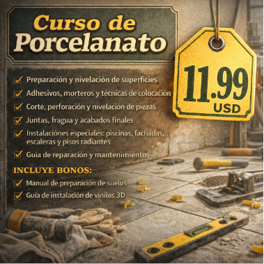 Curso de Porcelanato