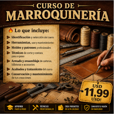 Curso de Marroquinería
